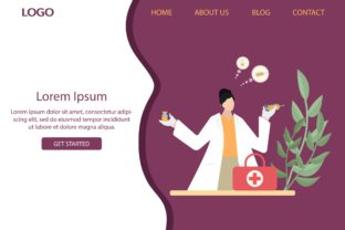 Landing Page Doctor: A Versatile Graphic Design Asset for Web Elements
