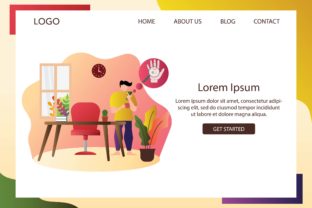 Landing Page Searching About Corona Graphics