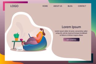 Landing Page Work From Home Embroidery Design