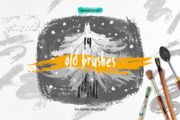 Old Brushes for Illustrator: A Graphic Design Asset Review