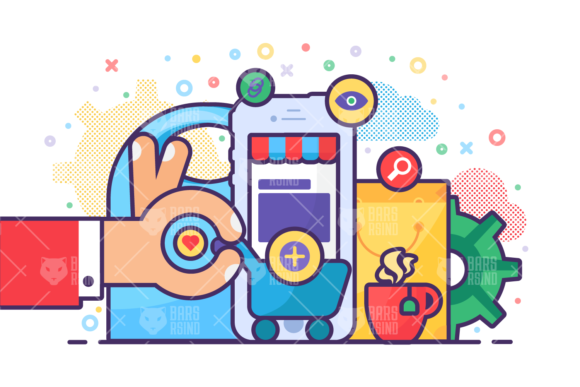 Online Shop and Business Concept Graphics for Handmade Creations
