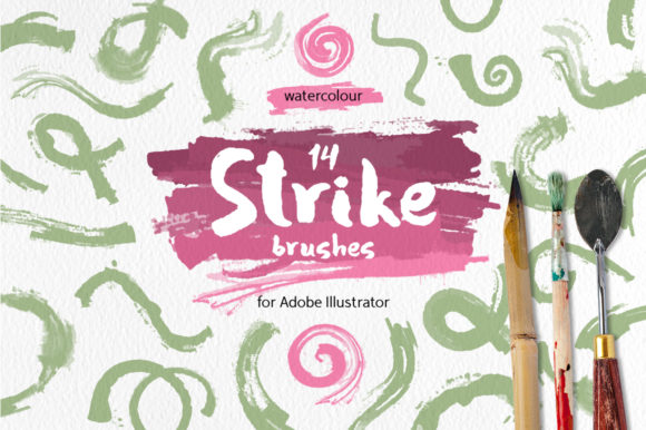 Strike Brushes for Illustrator Review