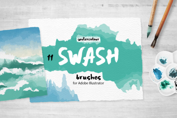 Swash Brushes for Illustrator: A Graphic Design Asset for Local Branding