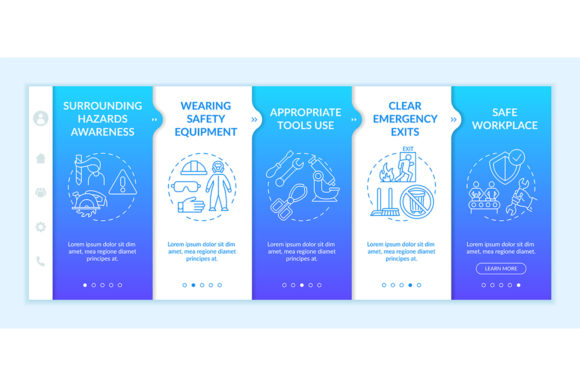 Workplace Safety Elements Graphic Templates for Crafting
